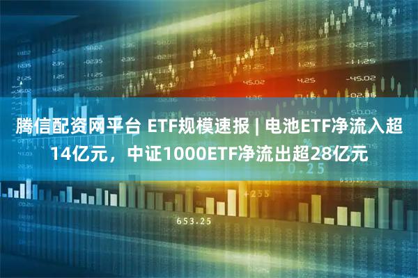 腾信配资网平台 ETF规模速报 | 电池ETF净流入超14亿元，中证1000ETF净流出超28亿元